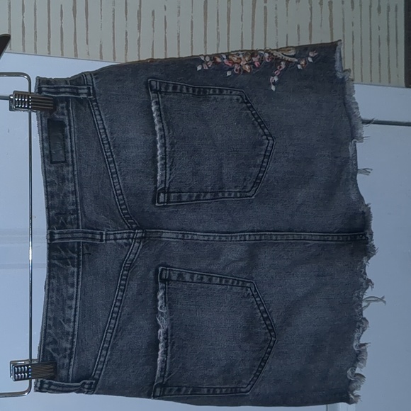 Vintage A&F Denim Mini Skirt - Picture 2 of 6
